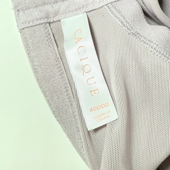 Cacique Lavender and Black Lightly Lined Full coverage - Picture 8 of 8